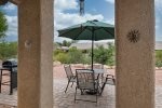 Prepare home cooked meals or BBQ on the outdoor patio
